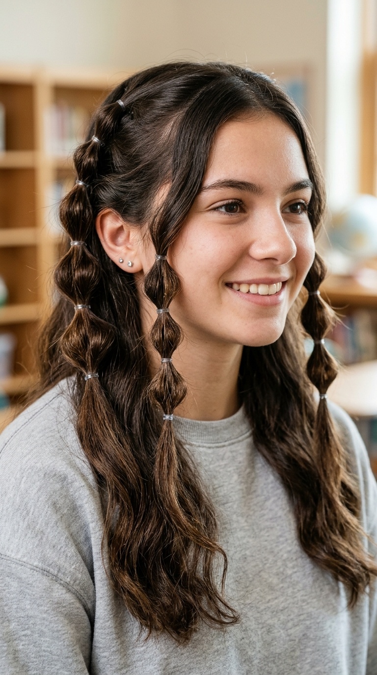Floating Bubble Braid Accents