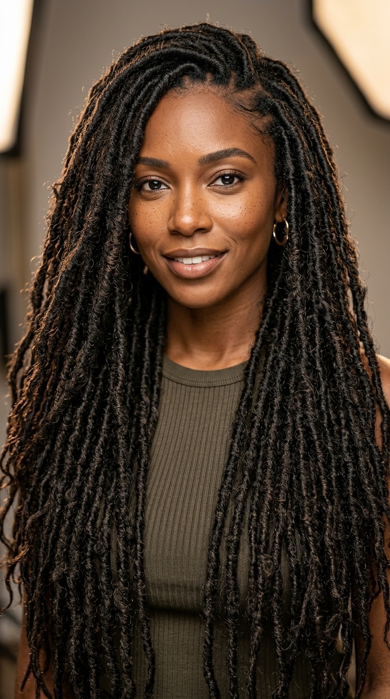 Floor-Length Rapunzel Locs