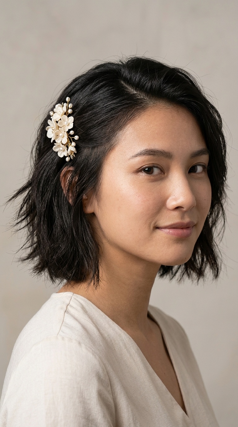 Floral Clip Accent