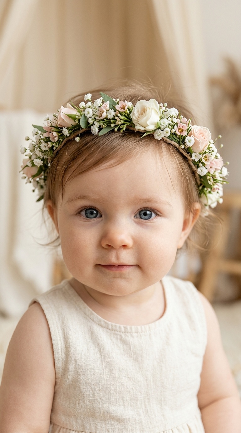 Floral Wreath Accent