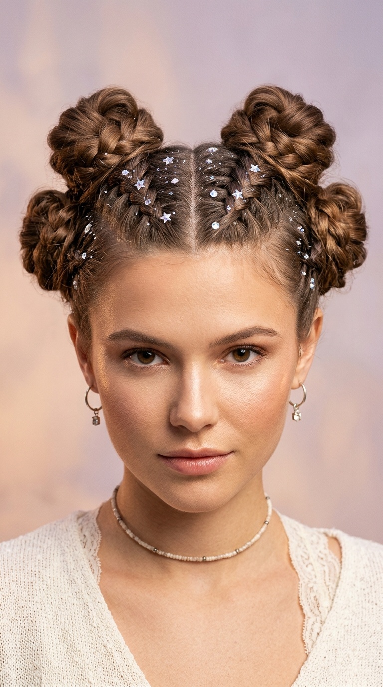 Four-Braid Fusion Buns