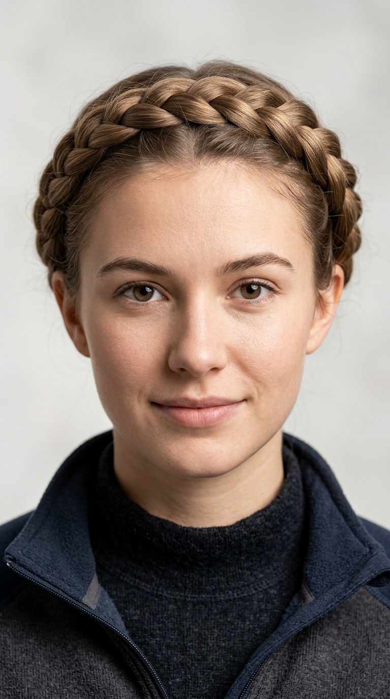 French Braid Crown