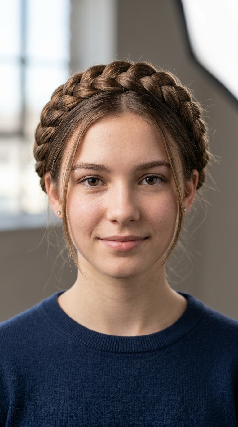 French Braid Crown