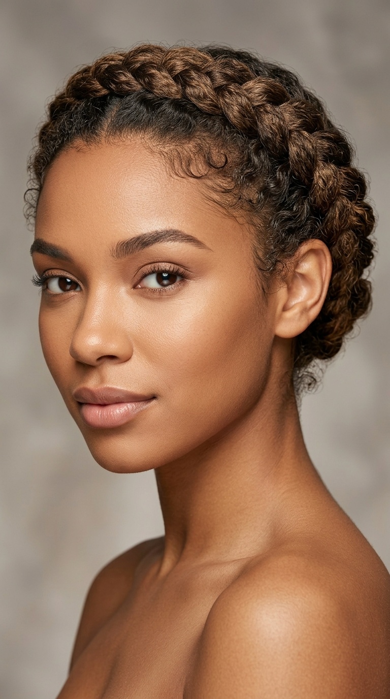 French Braided Crown