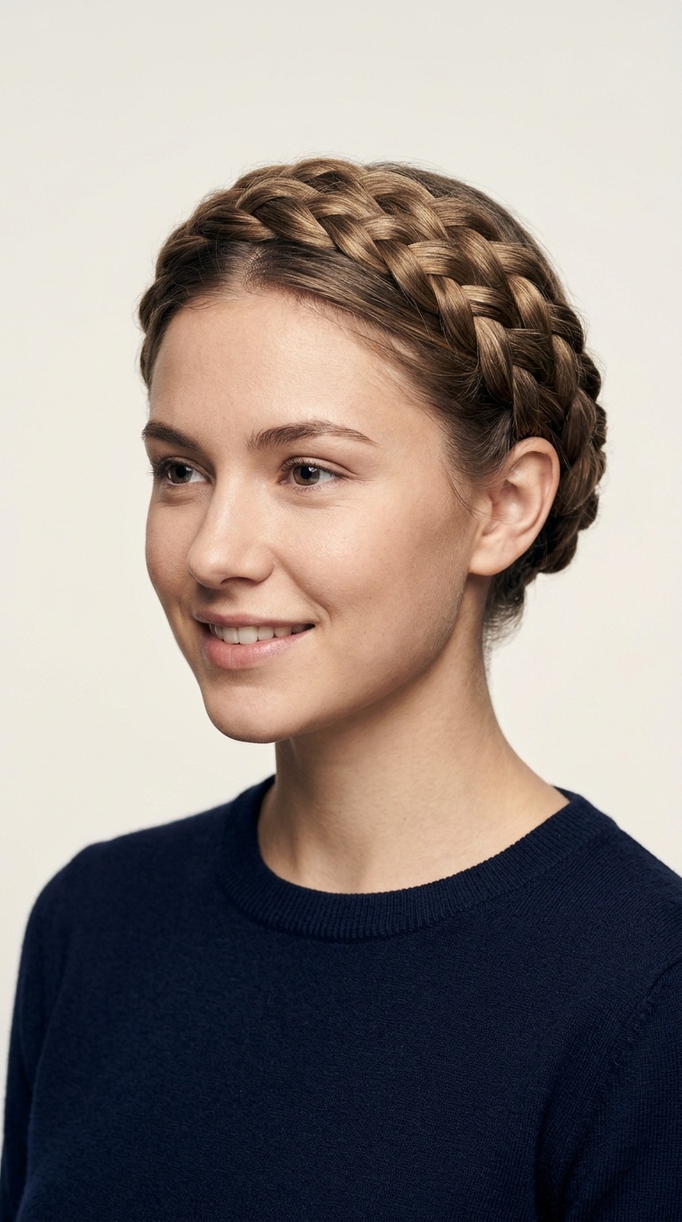 French Braided Crown