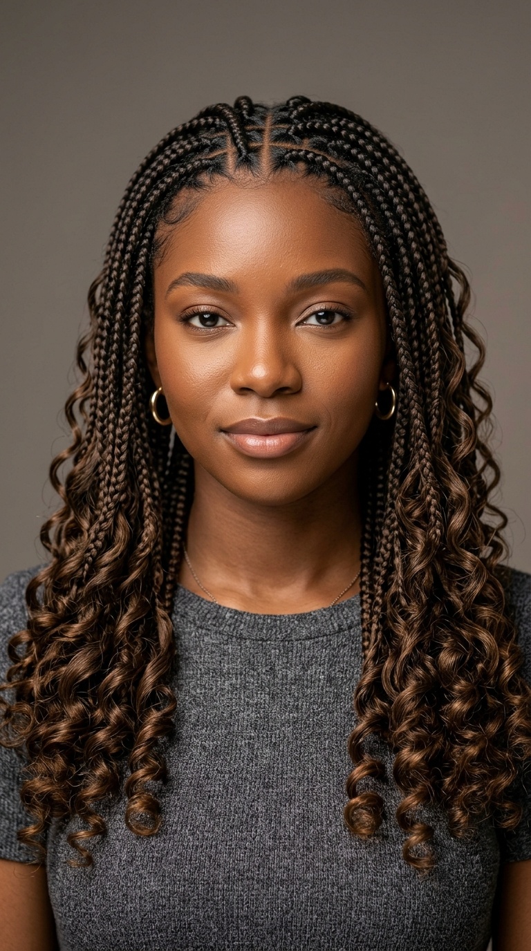 French Curl Braids