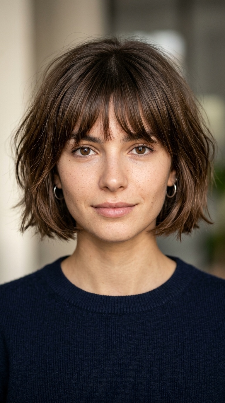 French Girl Bob