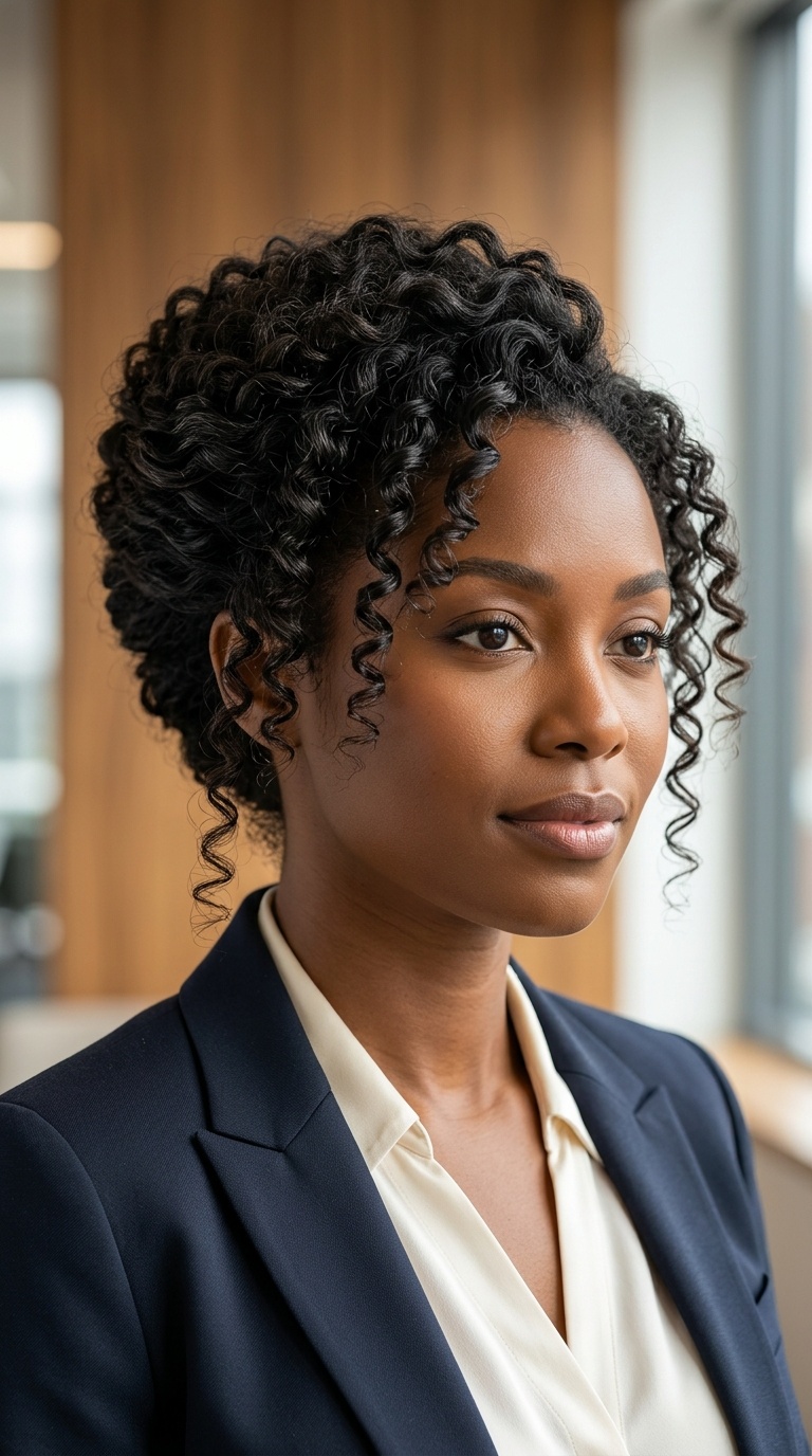French Twist for Curls