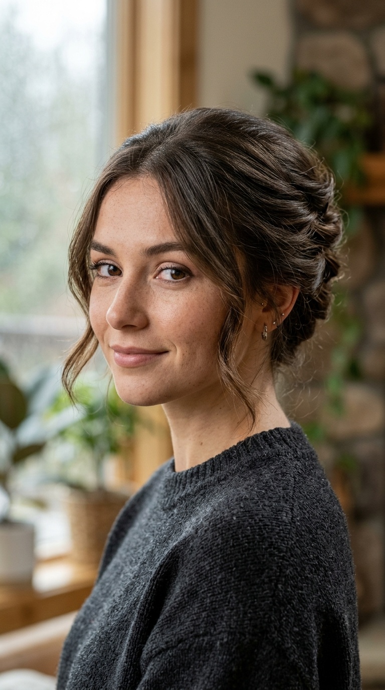 French Twist with a Modern Edge