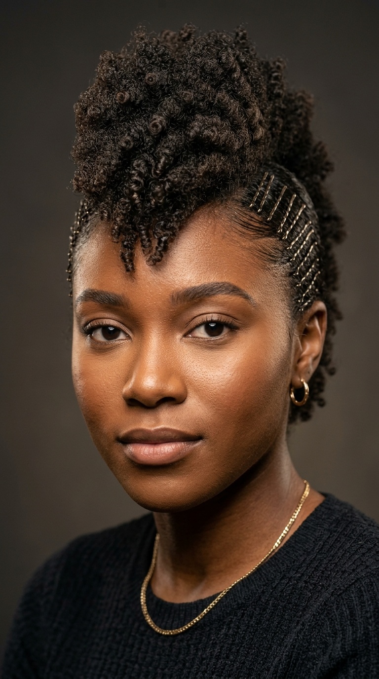 Frohawk with Side Pins