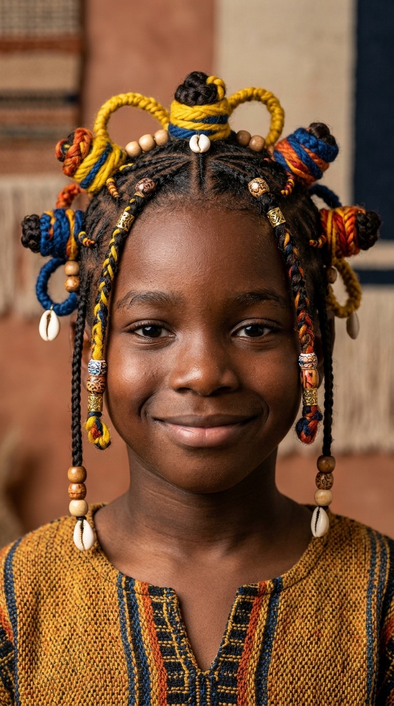Fulani-Inspired Patterns with Wool