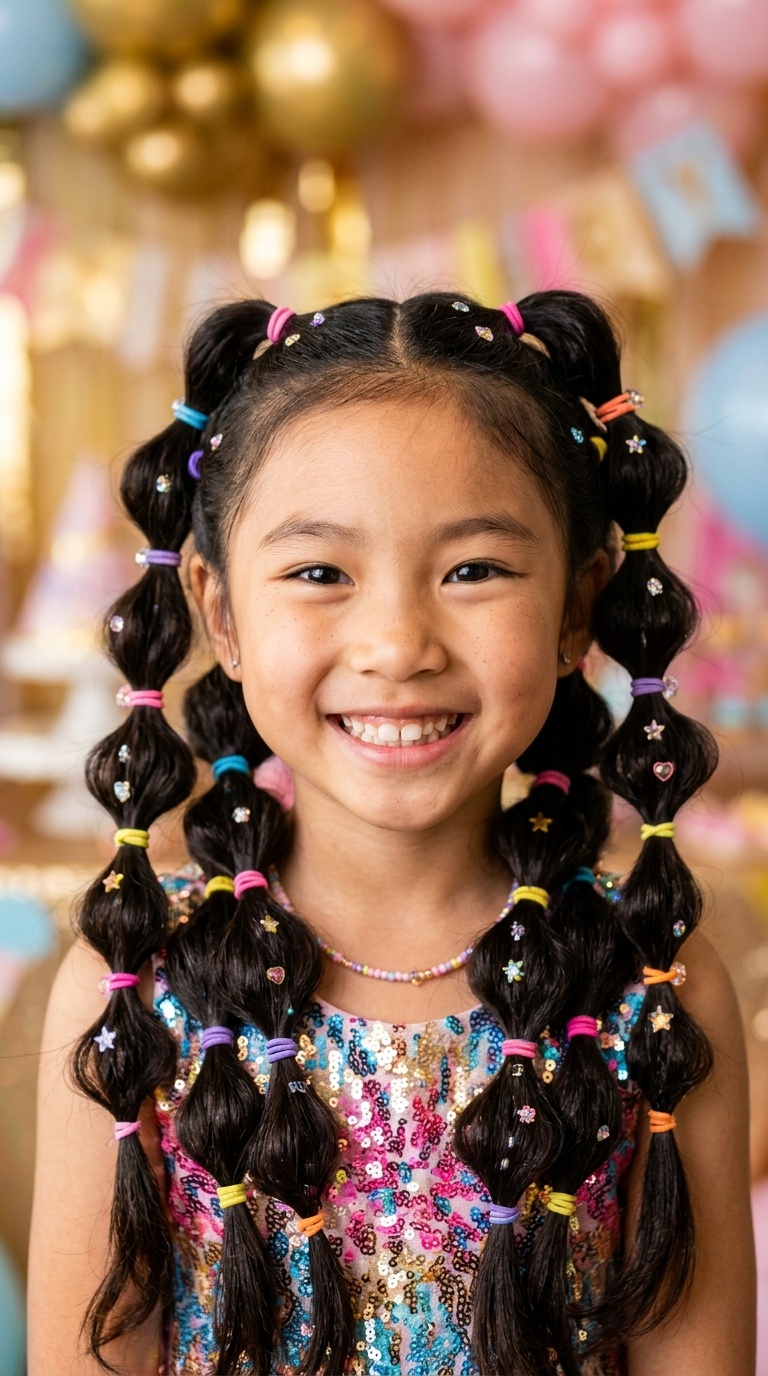 Fun and Bouncy Bubble Braids