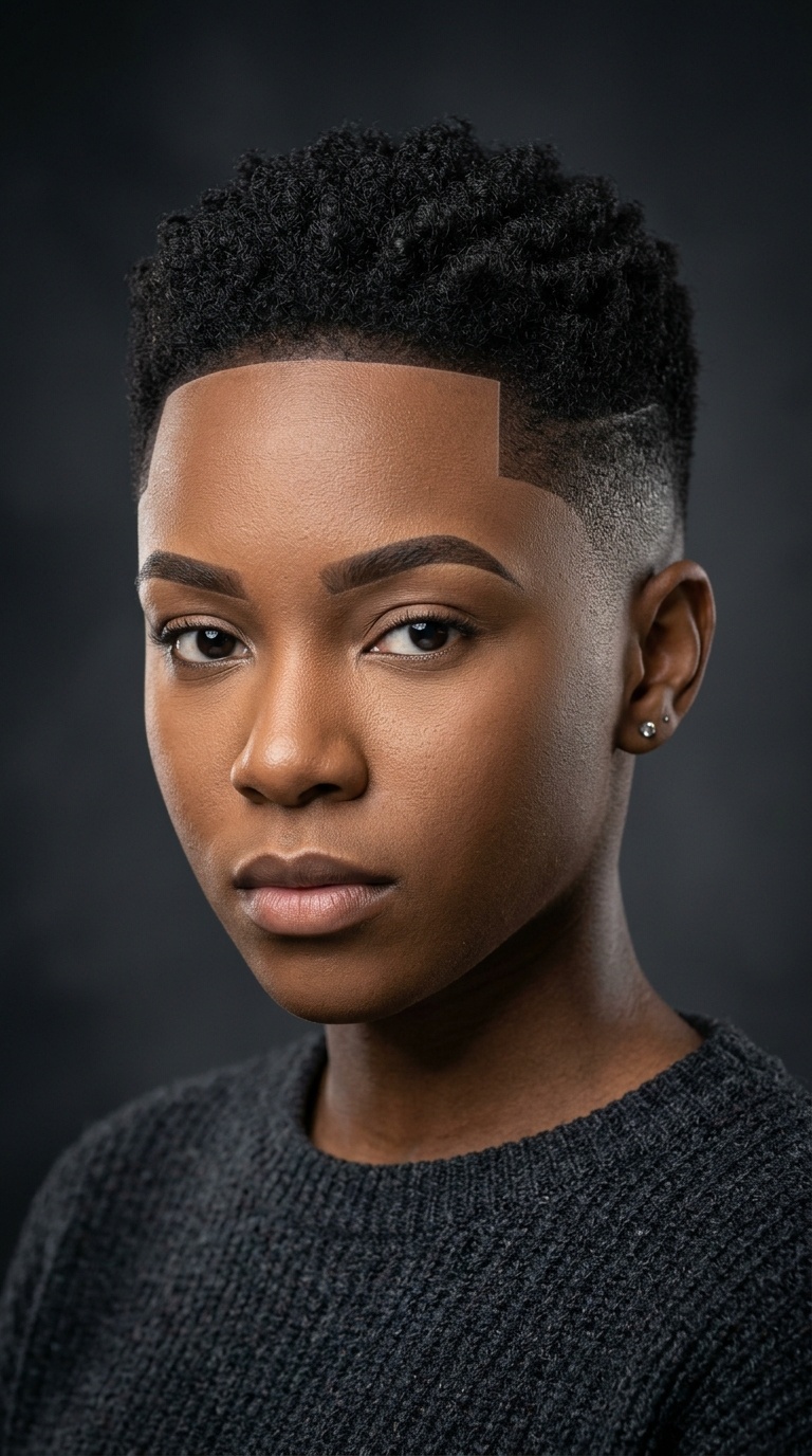 Geometric Line-Up with Skin Taper
