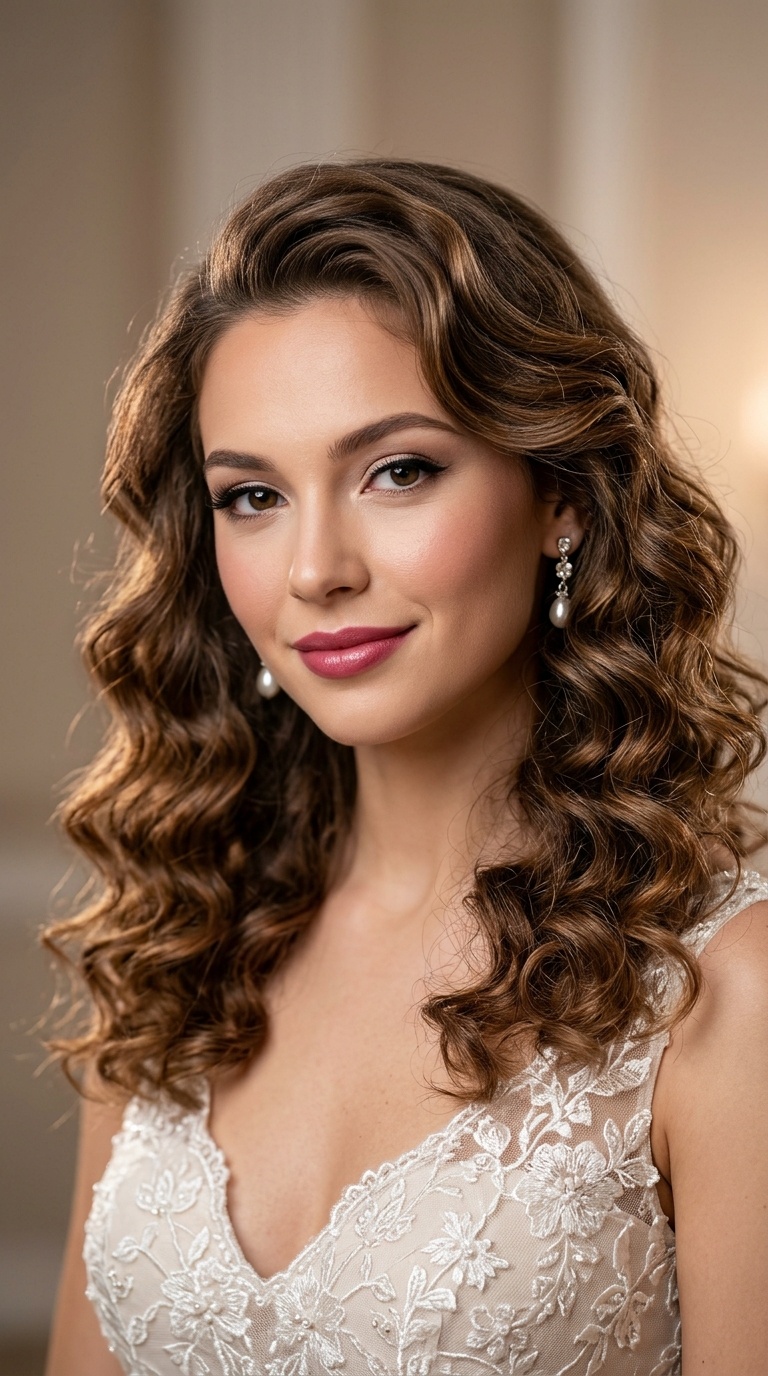 Glamorous Hollywood Curls
