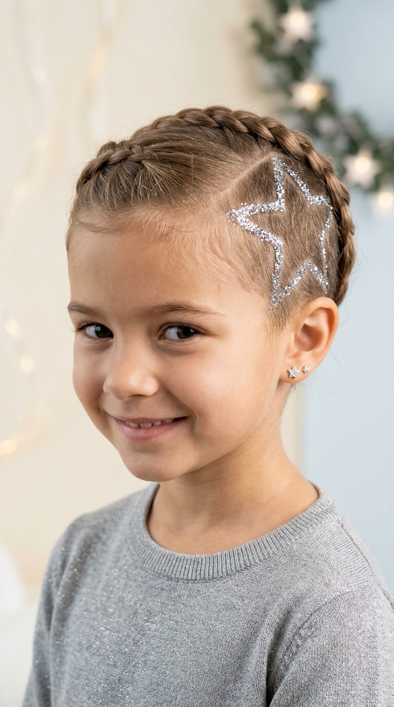 Glitter-Outlined Star Cut