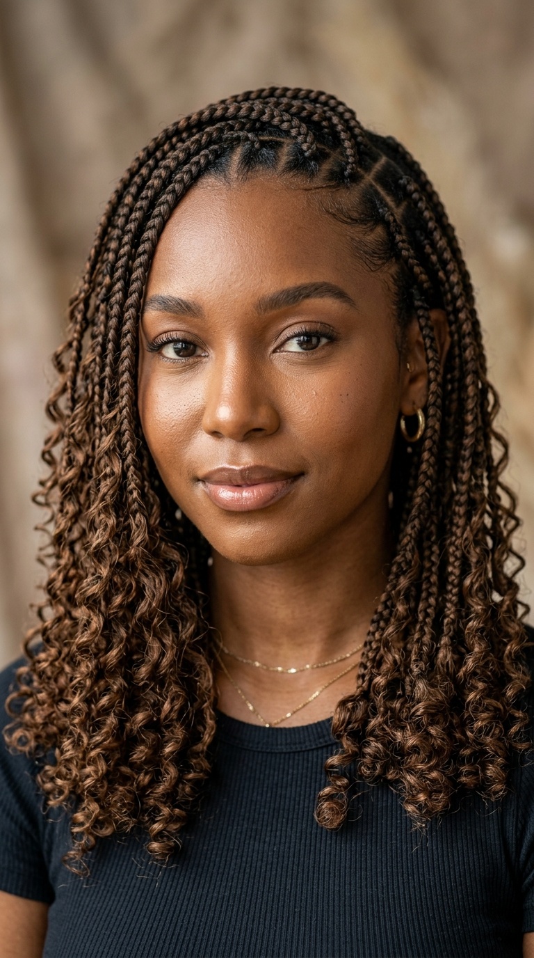 Goddess Box Braids