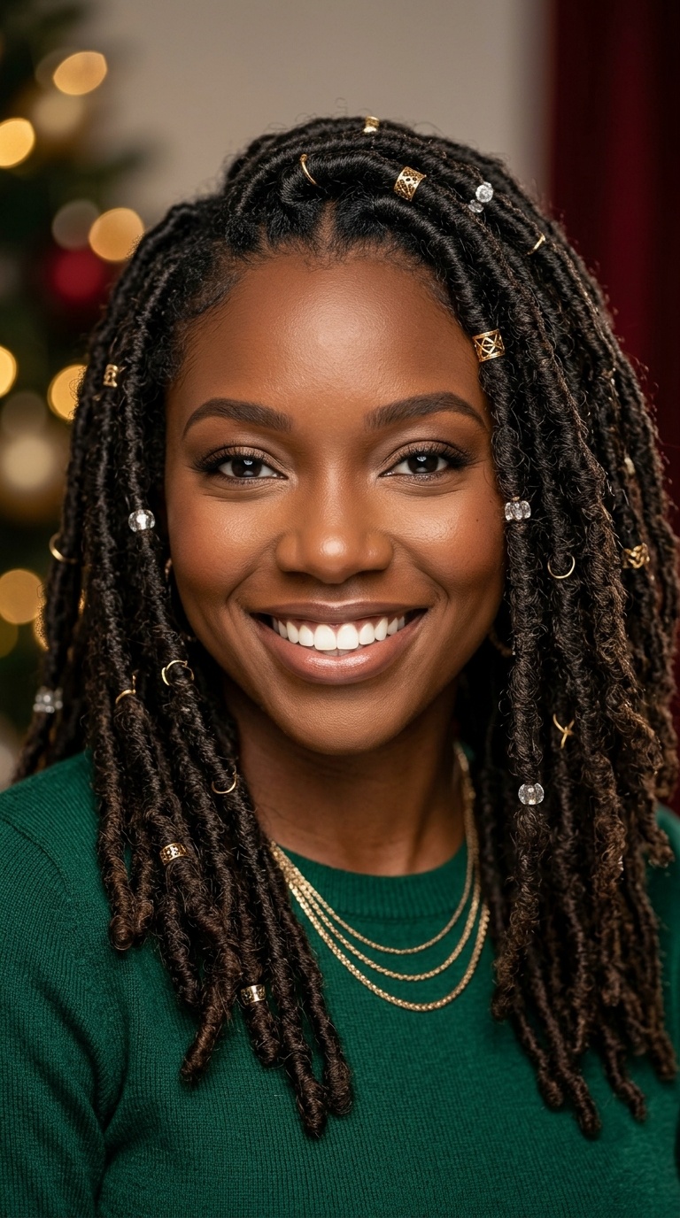 Goddess Faux Locs
