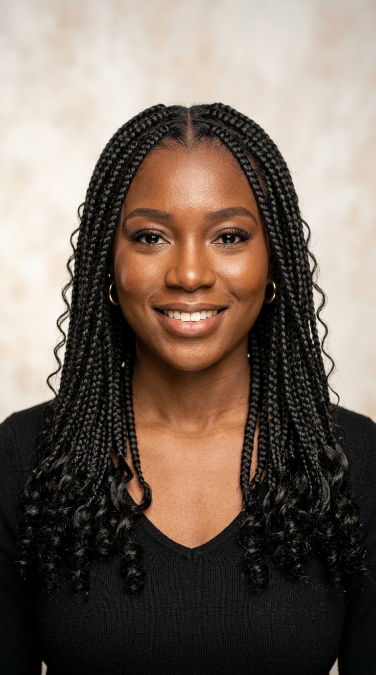 Goddess Medium Box Braids
