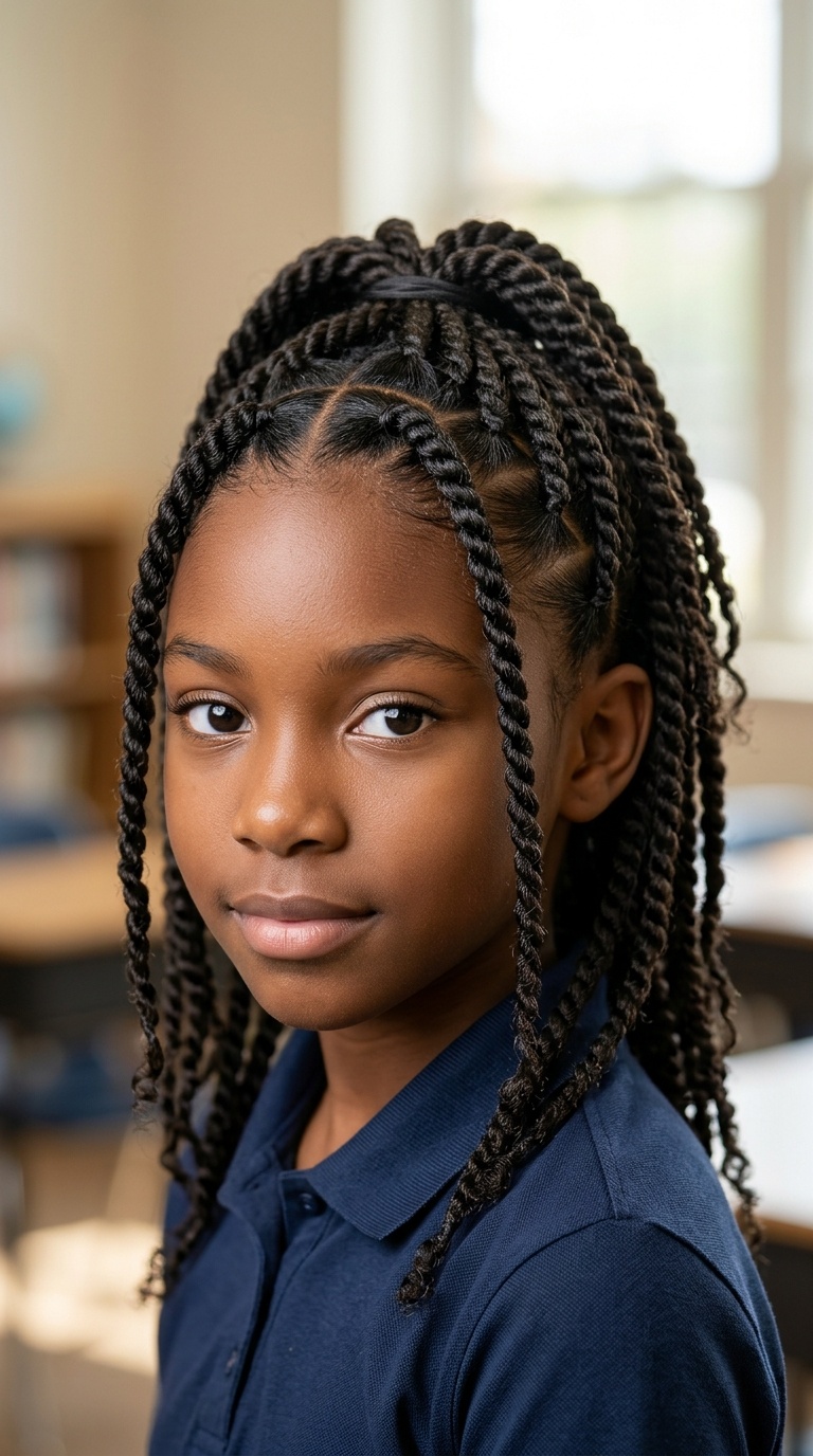 Half-Up Half-Down Twists