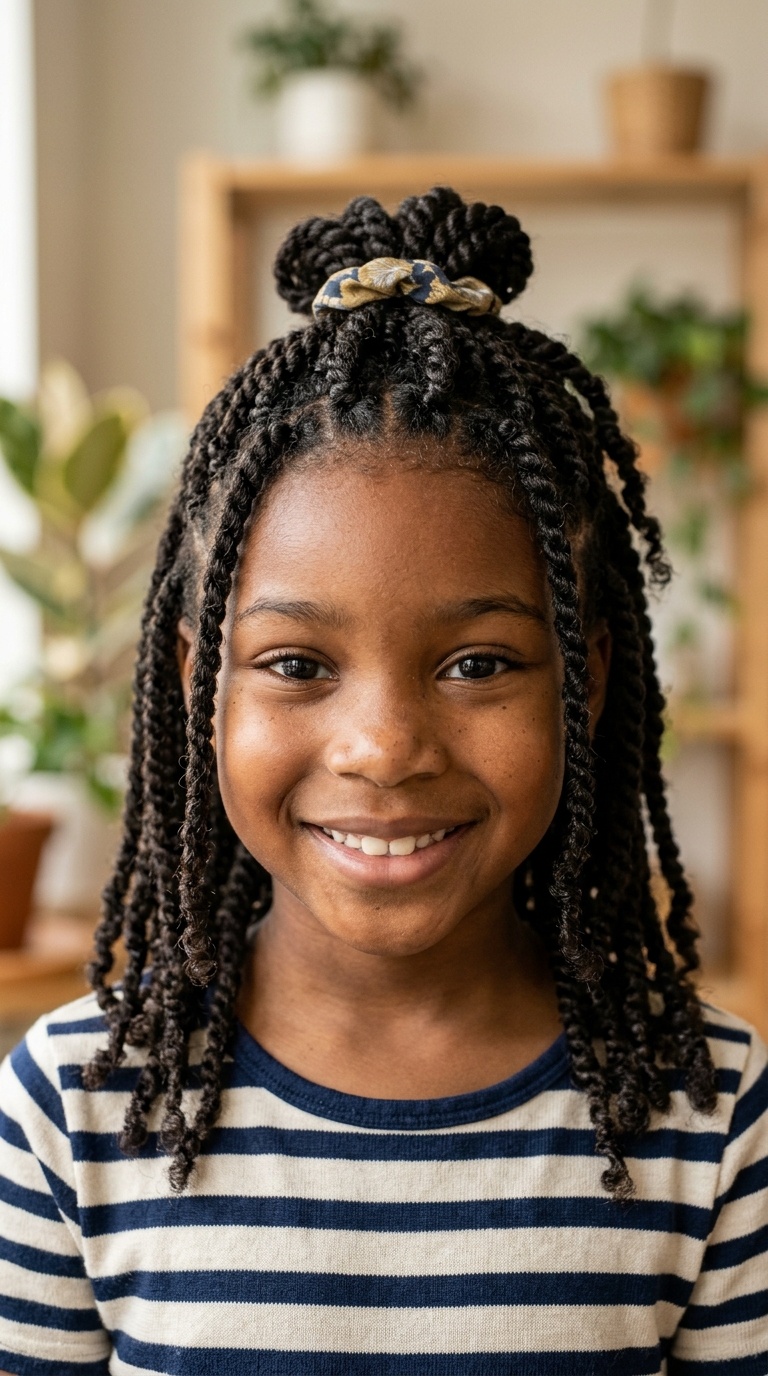 Half-Up Half-Down Twists