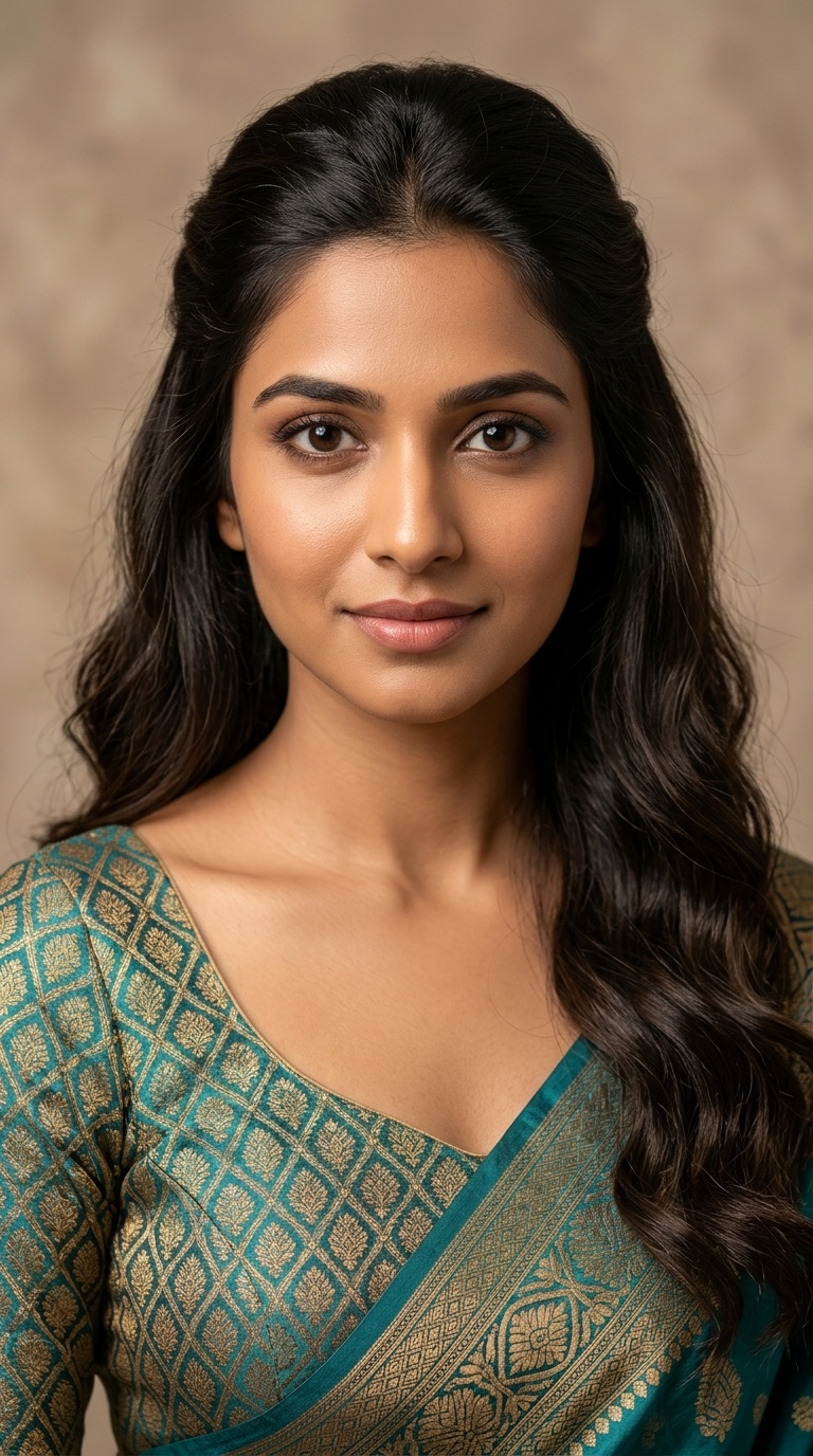 Half-Up Half-Down Waves