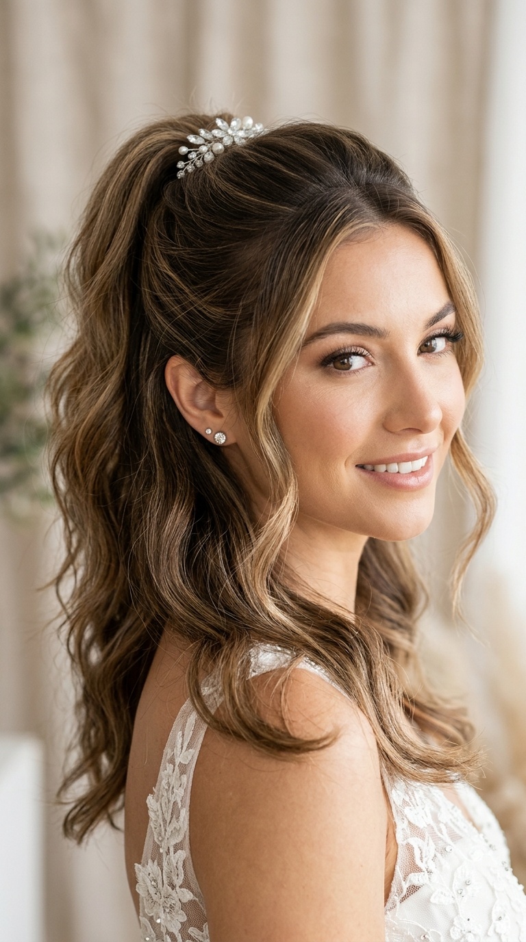 Half-Up Ponytail