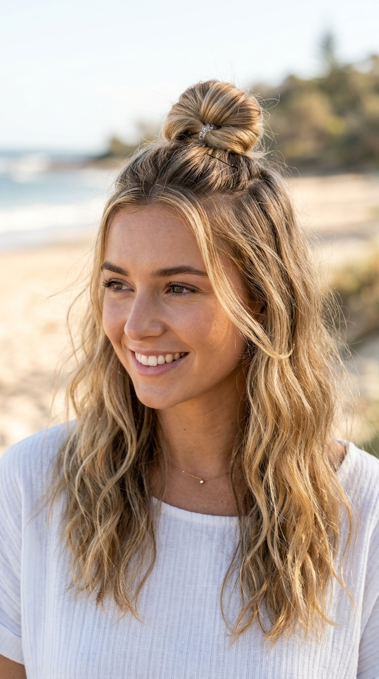 Half-Up Top Knot