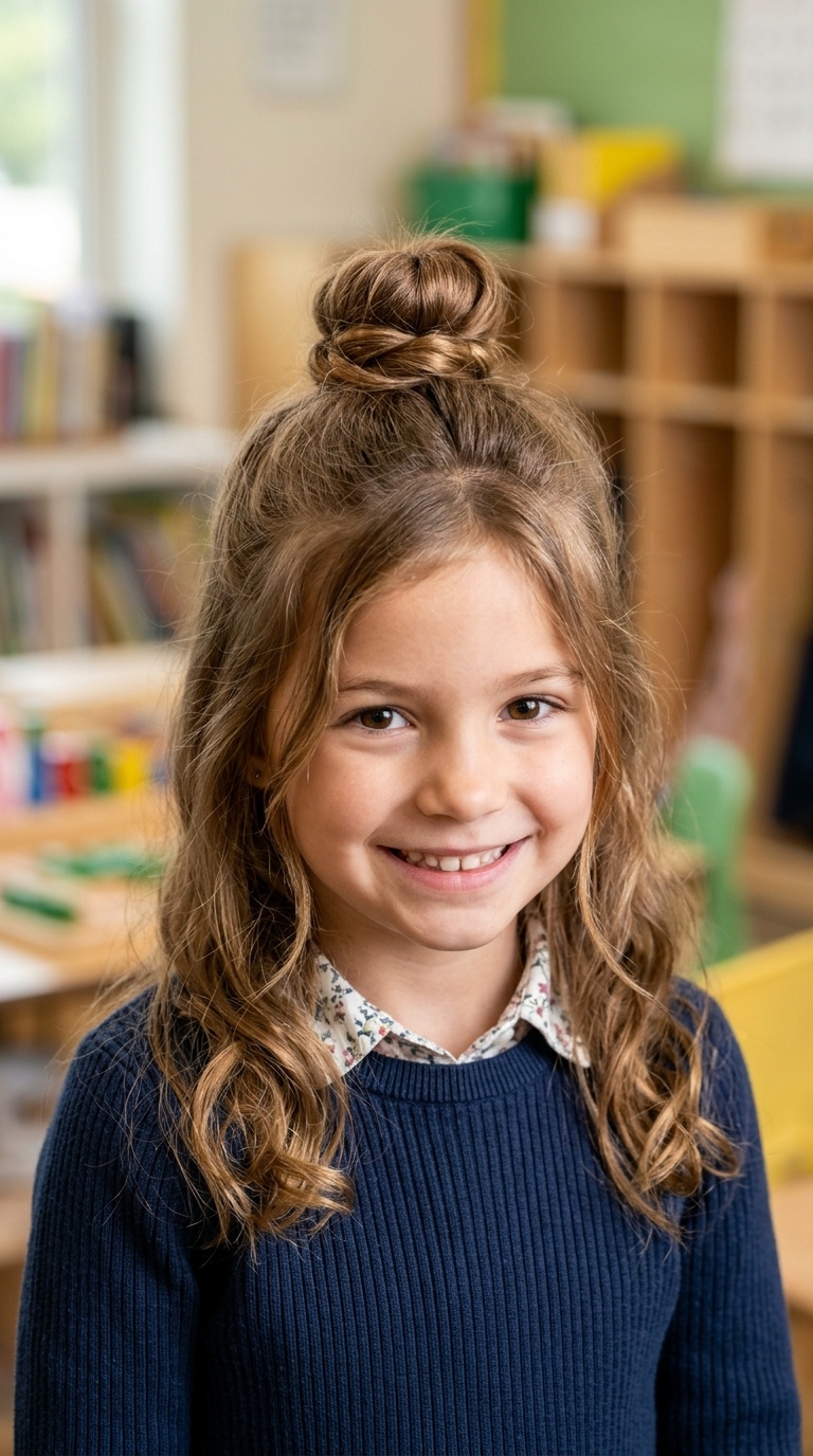 Half-Up Top Knot