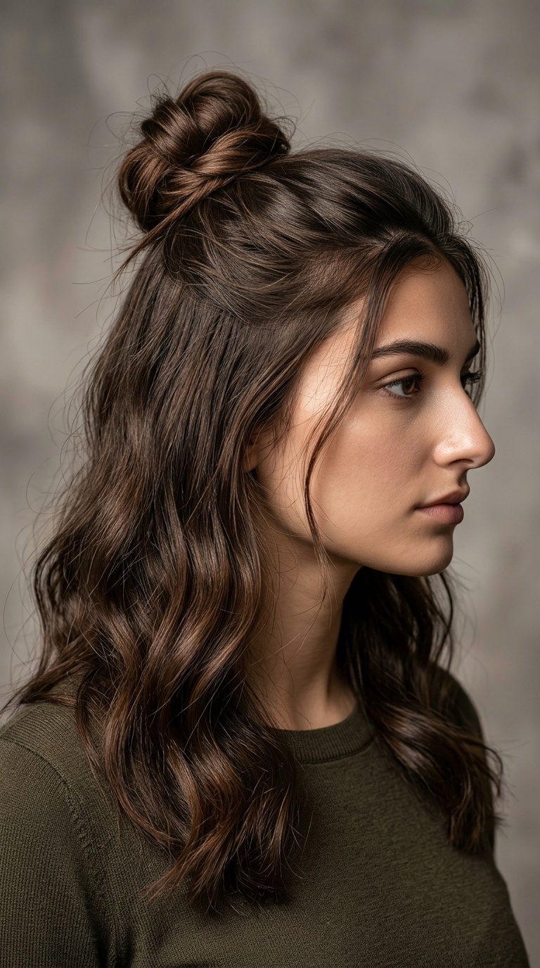 Half-Up Top Knot
