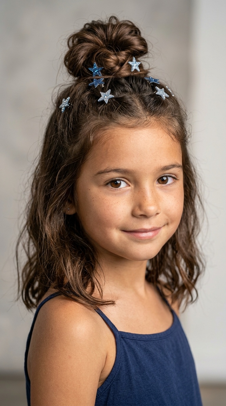 Half-Up Top Knot