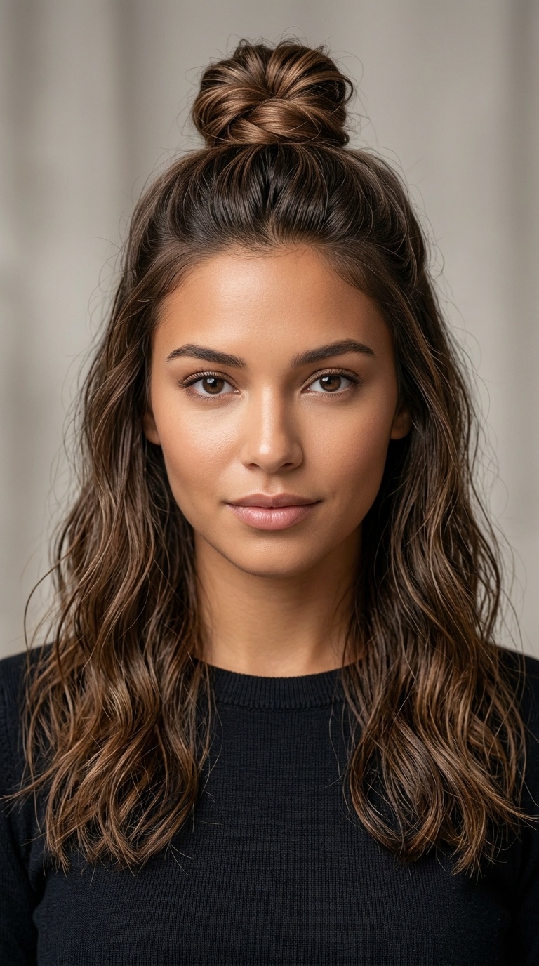 Half-Up Top Knot