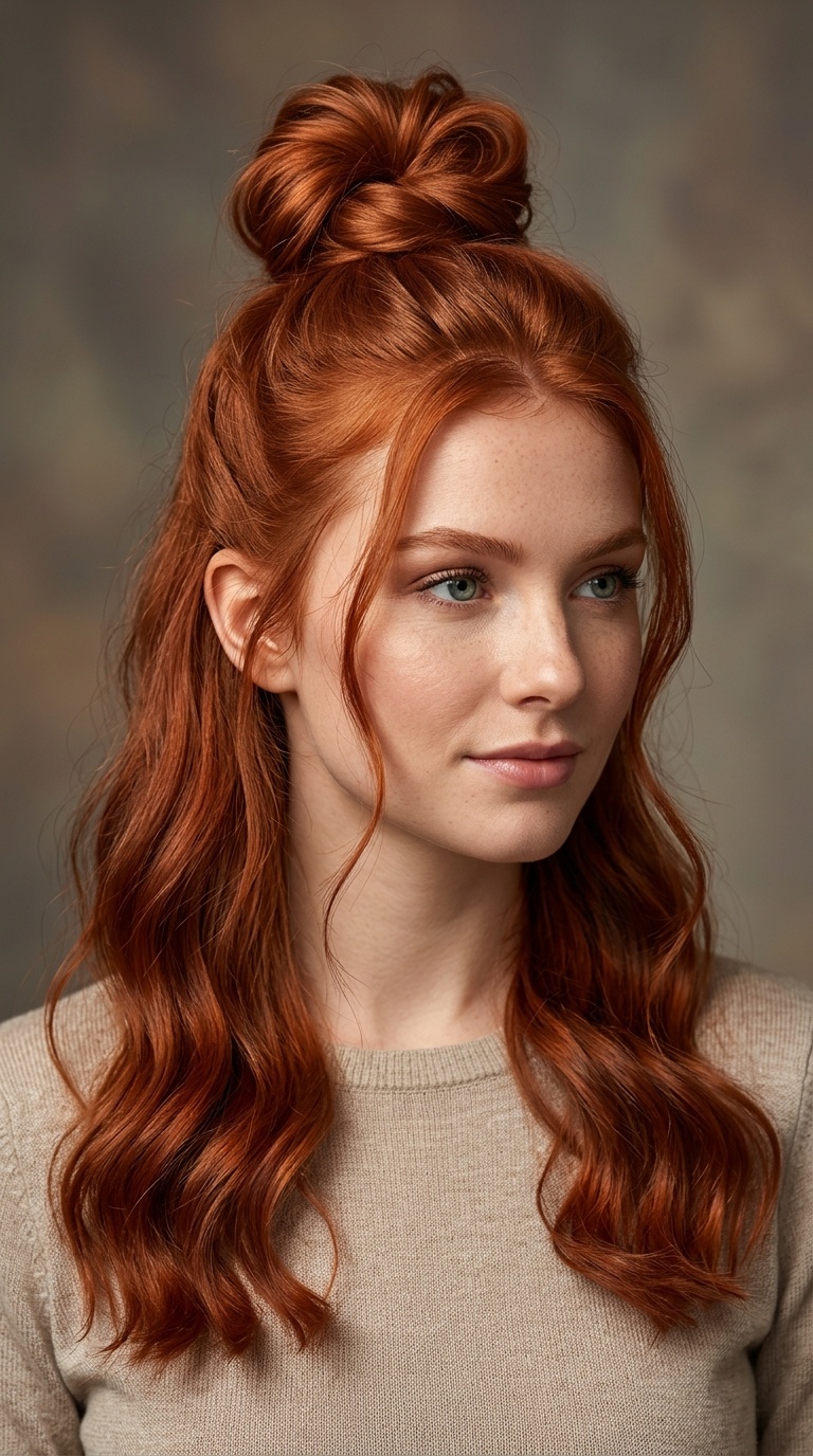 Half-Up Top Knot