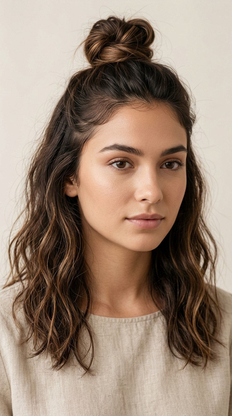 Half-Up Top Knot