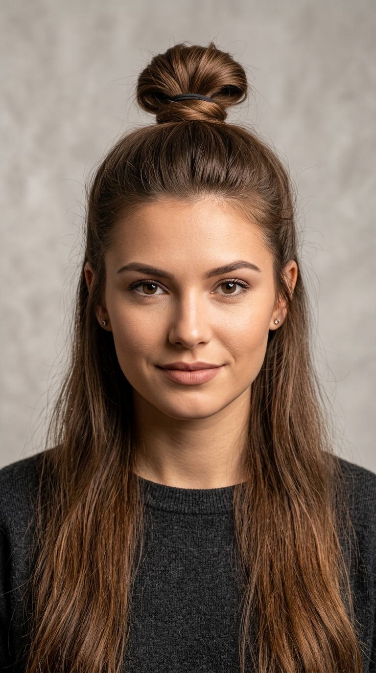 Half-Up Top Knot