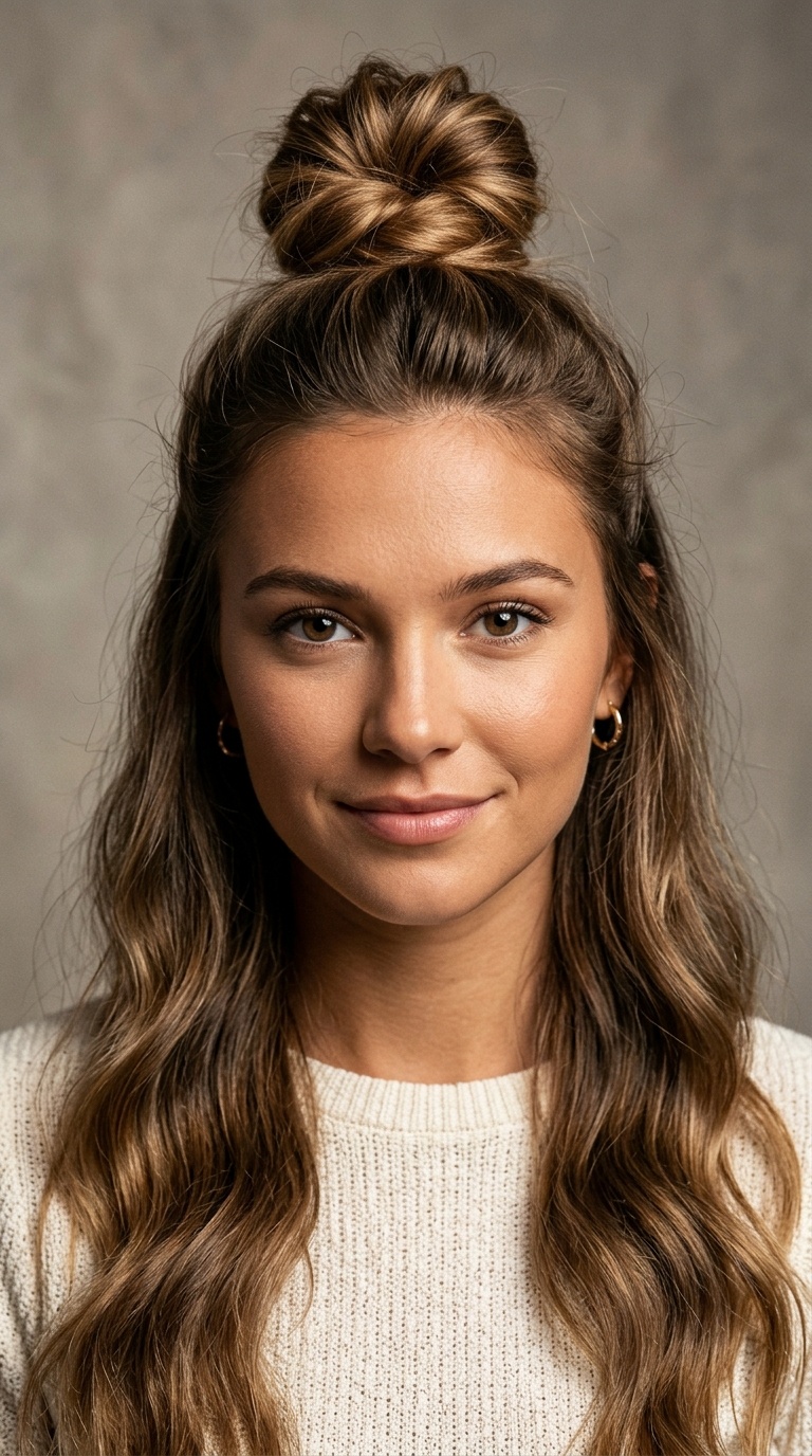 Half-Up Top Knot