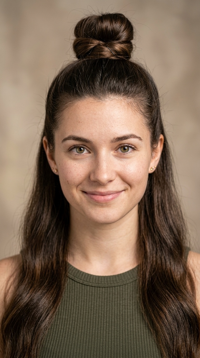 Half-Up Top Knot