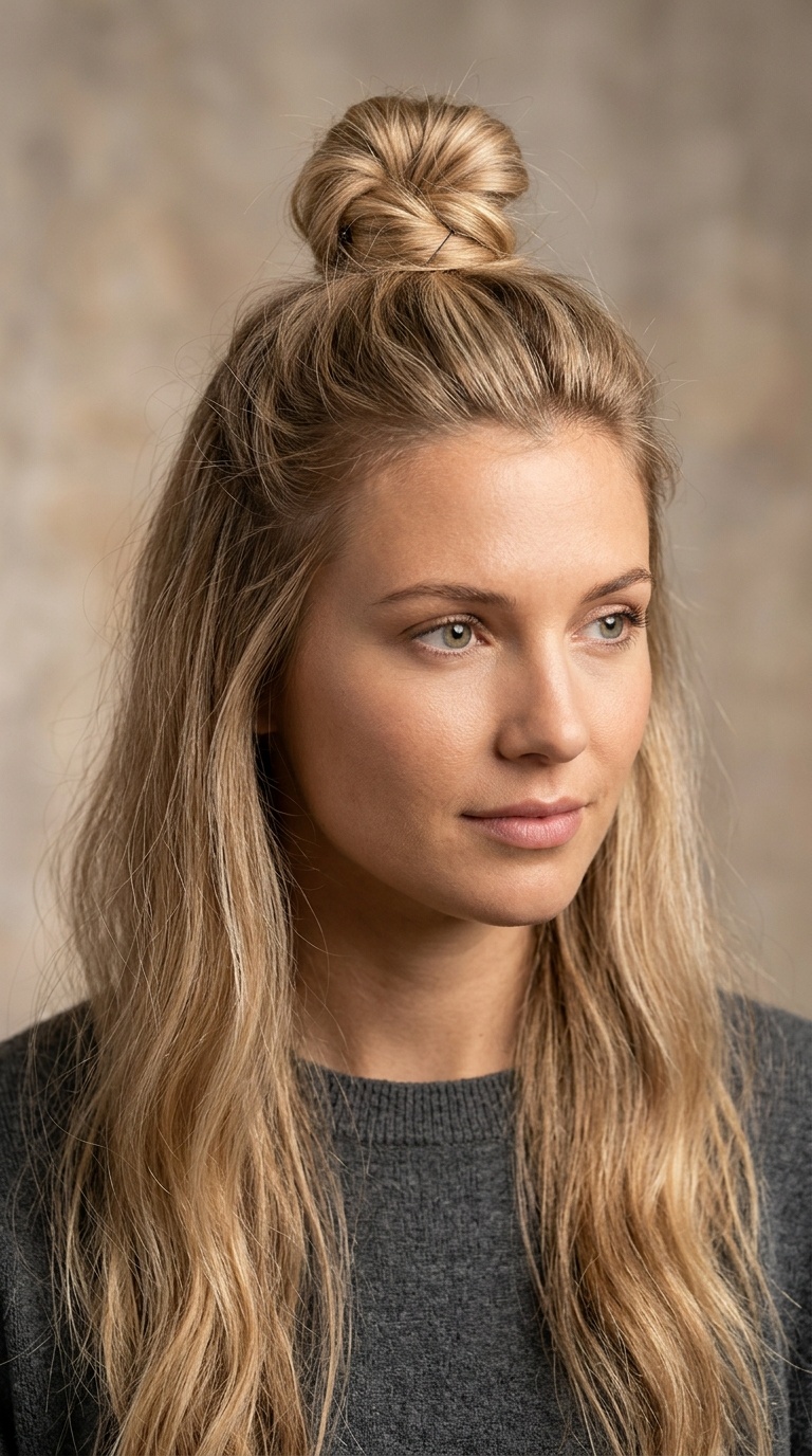 Half-Up Top Knot