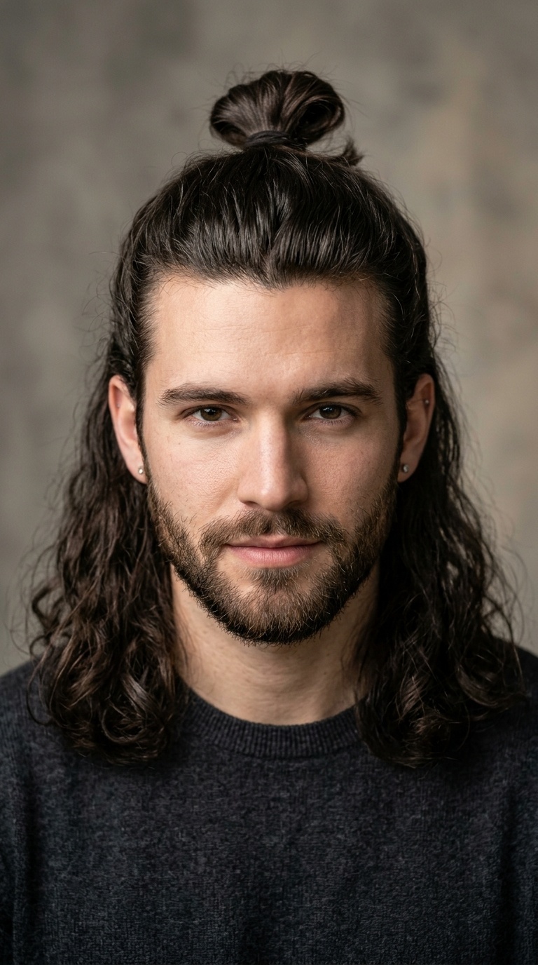 Half-Up Top Knot