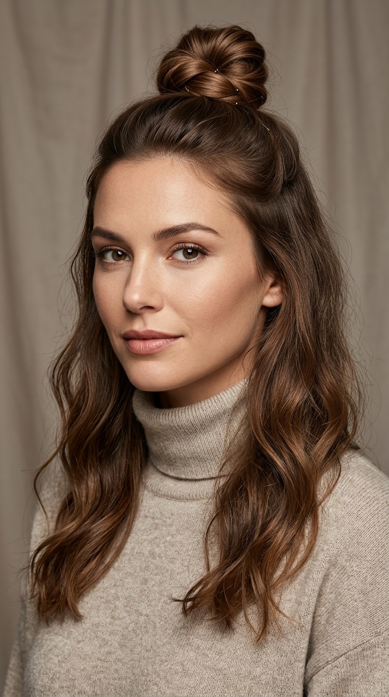 Half-Up Top Knot