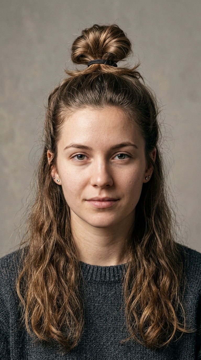 Half-Up Top Knot