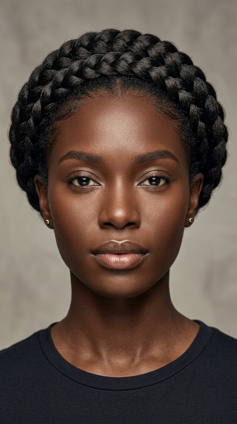 Halo Braid (Crown Braid)