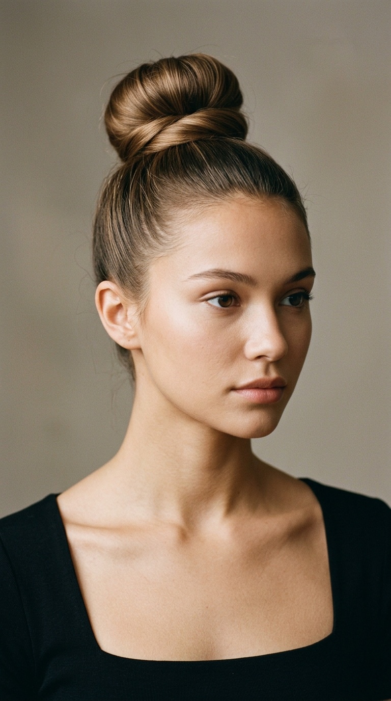 High Ballerina Bun