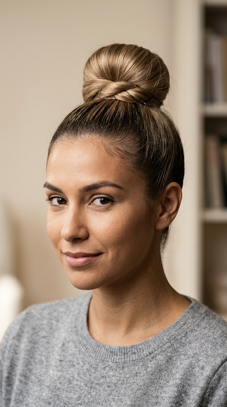 High Ballerina Bun