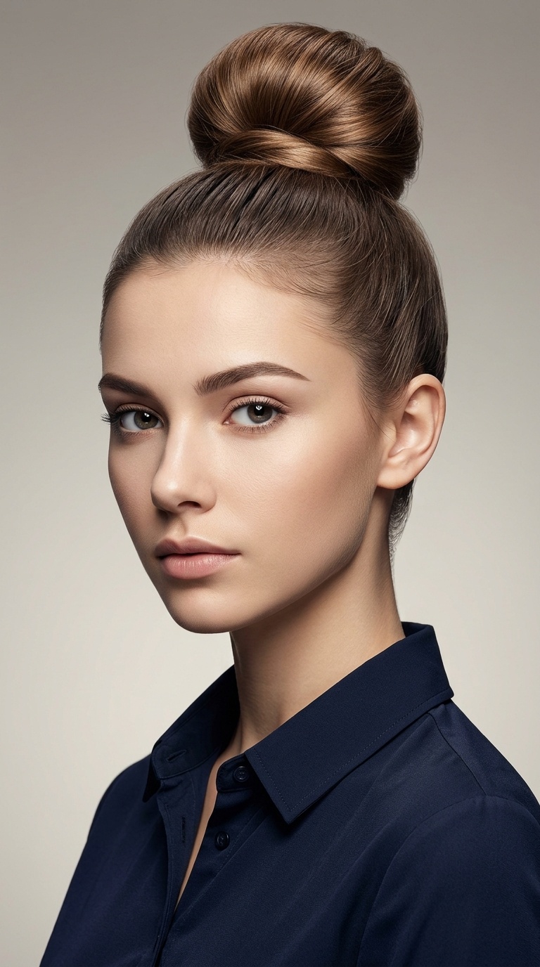 High Ballerina Bun