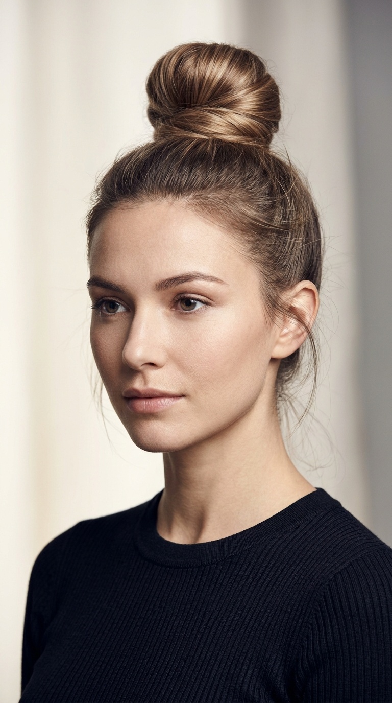 High Ballerina Bun