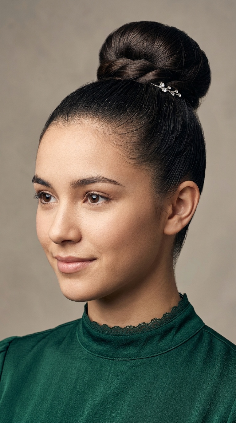 High Ballet Bun