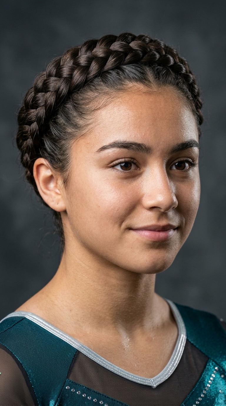 High Crown Braided Halo