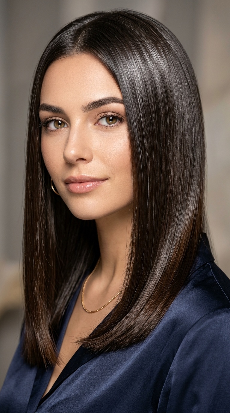 High-Gloss Glass Hair