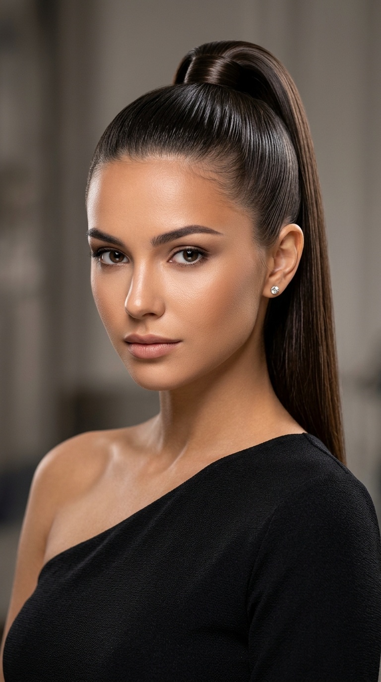 High Polished Ponytail
