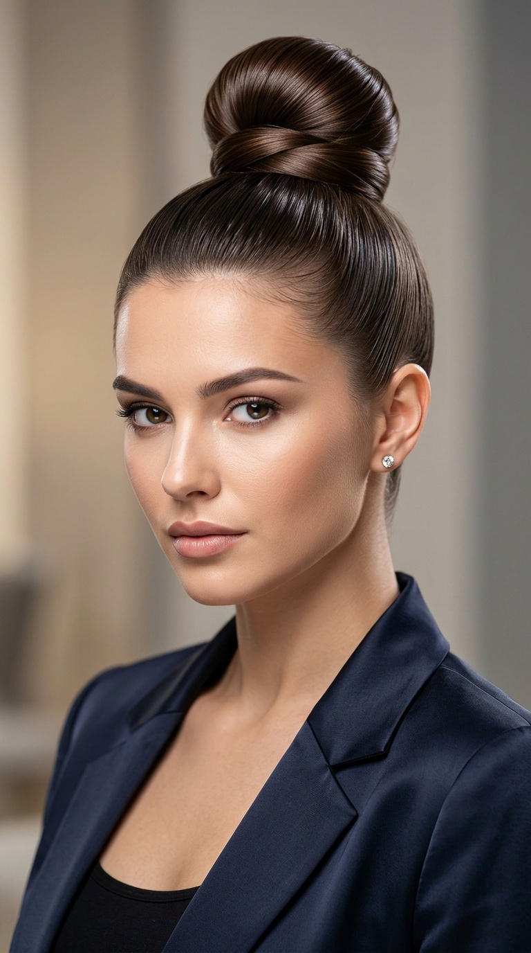 High Polished Top Knot